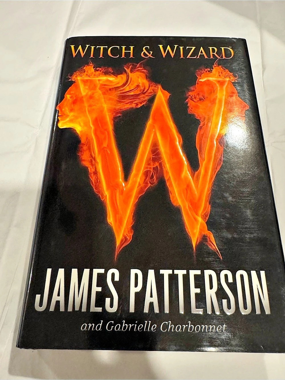 James Patterson Witch & Wizard Hardcover Book Black & Orange